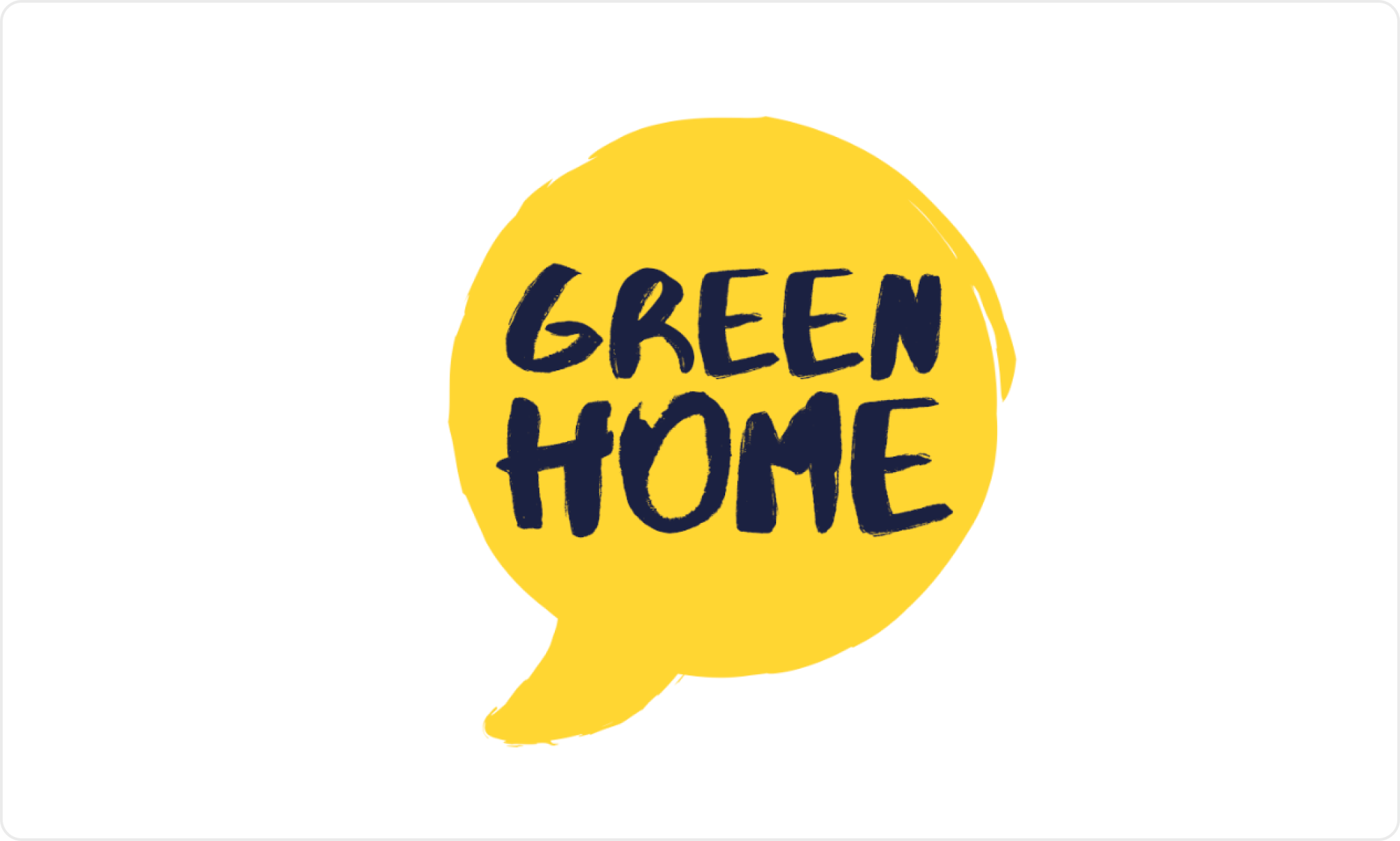 Greenhome logo.