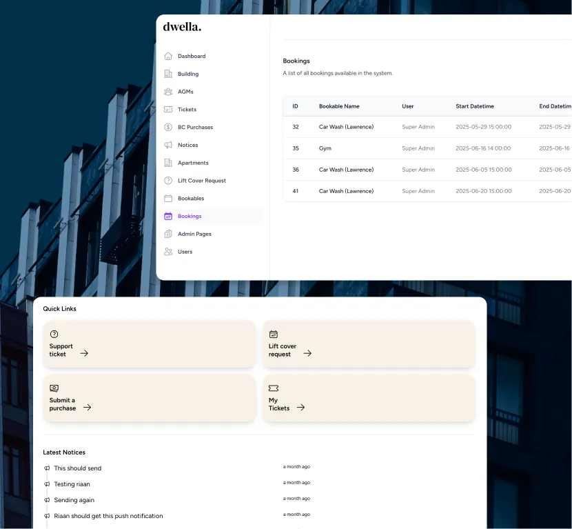 Dwella app previews